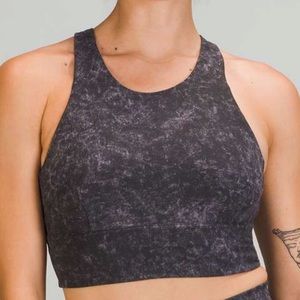 Lululemon NWOT Wunder Train High Neck Longline Bra size 8